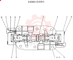 BRAKE VALVE 2436U1233F1