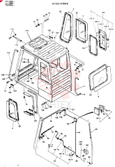 Схема (MD240BLC) - EXCAVATOR ASN LL1488 (1/80-12/06) 24100J10783F8 (1)
