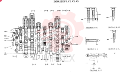 Схема (MD240BLC) - EXCAVATOR ASN LL1488 (1/80-12/06) 2436U1312F2 (1)