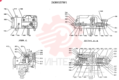 Схема (MD240BLC) - EXCAVATOR ASN LL1488 (1/80-12/06) 2436U1379F1