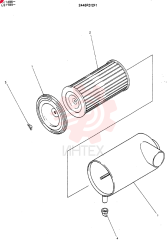 AIR CLEANER 2446R312F1