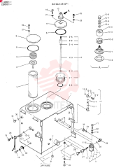 Схема (MD240C) - EXCAVATOR ASN LLU00601 (1/80-12/06) 24100J14510F1
