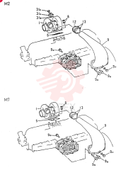 TURBOCHARGER VAME070486 (1)