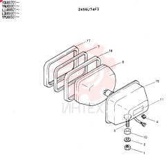 LIGHT ASSY.,24V, 70W