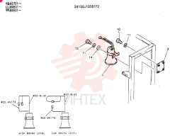 ALARM ASSY 24100J13381F2