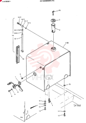 TANK ASSY, FUEL, Serial Range: LLU00301-LLU00383