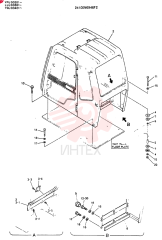 Схема (MD240C) - EXCAVATOR BTW LLU0301 - LLU0600 (1/80-12/06) 24100N6946F2