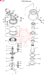 Схема (MD240C) - EXCAVATOR BTW LLU0301 - LLU0600 (1/80-12/06) 24100J11720F3
