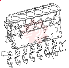 SET OF STD MAIN BRGS