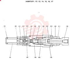 VALVE PRESSURE RELIE 2436R752F1
