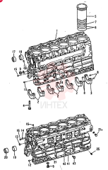 CRANKCASE ASSY 6D15T