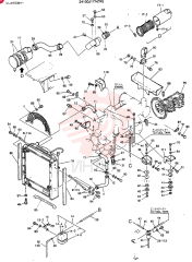 Схема (MD240C) - EXCAVATOR BTW LLU0301 - LLU0600 (1/80-12/06) 24100J11747F5