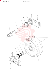 IDLER WHEEL 24100N3099F4