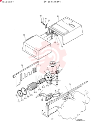 Схема (MD300LC) - EXCAVATOR BTW YC0101 - YC0300 (1/80-12/06) 24100N4169F1