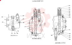 VALVE ASSY, CONTROL CONSISTS OF THE FOLLOWING PARTS 2436U1928F1 (1)