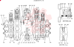 VALVE ASSY, CONTROL CONSISTS OF THE FOLLOWING PARTS 2436U1927F1