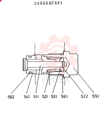 VALVE 24036R78F1