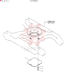Схема (MD300LC) - EXCAVATOR BTW YC0101 - YC0300 (1/80-12/06) 2422N928