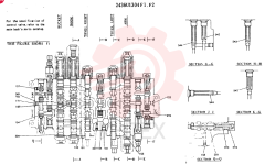 Схема (MD320BLC) - EXCAVATOR BTW YC0301 - YC0747 (1/80-12/06) 2436U1304F1 (1)