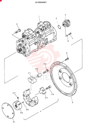 PUMP ASSY,CONNECT 24100N5536F1