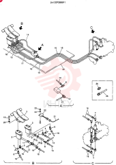 Схема (MD320BLC) - EXCAVATOR BTW YC0301 - YC0747 (1/80-12/06) 24100P2886F1