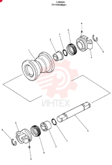 TRACK ROLLER 24100N3856F1