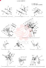 Схема (MD320BLC) - EXCAVATOR BTW YC0301 - YC0747 (1/80-12/06) 2411J3412F1