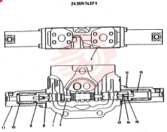 Схема (MD400LC) - EXCAVATOR BTW YS0101 - YS0200 (1/80-12/06) 2436R742F1