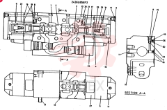 Схема (MD400LC) - EXCAVATOR BTW YS0101 - YS0200 (1/80-12/06) 2436U856F2