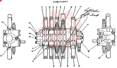 Схема (MD400LC) - EXCAVATOR BTW YS0101 - YS0200 (1/80-12/06) 2436U1257F1