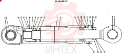 Схема (MD400LC) - EXCAVATOR BTW YS0101 - YS0200 (1/80-12/06) 2438U984F1