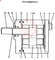 CONSITS OF THE FOLLOWING PARTS 2441U660F1, F2