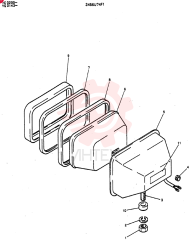 LIGHT ASSY. 2456U74F1