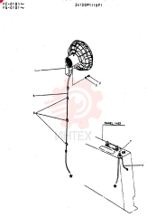 Схема (MD400LC) - EXCAVATOR BTW YS0101 - YS0200 (1/80-12/06) 24100P1119F1