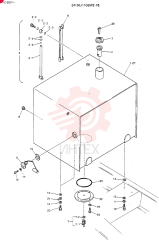 TANK ASSY, FUEL, Serial Range: YS0201-YS0212