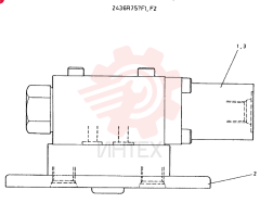 Схема (MD450BLC) - EXCAVATOR BTW TS0201 - TS0394 (1/80-12/06) 2436R757F1