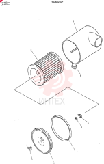 CLEANER ASSY, AIR 2446U253F1