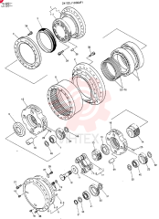 HYDRAULIC MOTOR 24100J10364F1