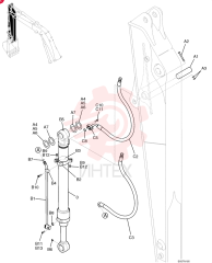 BUCKET CYLINDER YY01V00055F1 (1)