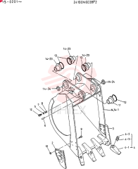 BUCKET ASSY, 1.2M3