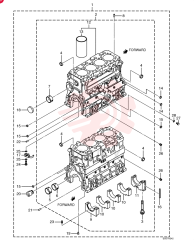 CRANKCASE VA32E0701012