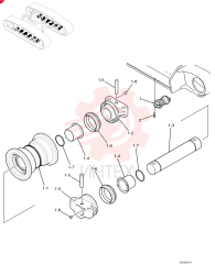 ROLLER, TRACK LQ64D00029F1