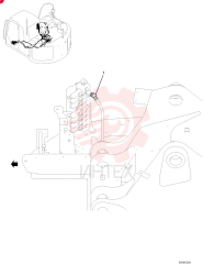 45 ELBOW,Male, 30 Degree Fl, PF 3/8" x PF 3/8", O-Ring