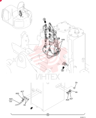 90 ELBOW,Male, 30 Degree Fl, PF 3/8" x PF 3/8", O-Ring