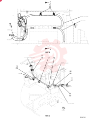 CLIP,M8 x 8.20mm Shank YN13E01375P1 (5)