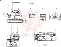NAME PLATE,INSTAL (ISO) PW22T00039F2