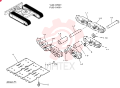 TRACK SHOE YJ60D00001F3