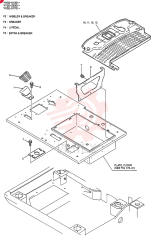 PLATE GROUP, FLOOR (NIBBLER & BREAKER) YY03M00014F2