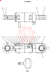 CYLINDER ASSY, TILT YY01V00029F1