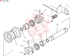 ROLLER ASSY, TRACK YY64D00008F1